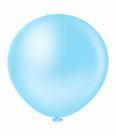 BALÃO GLOBO (FAT BALL) - AZUL CLARO - PIC PIC Nº 250 - 1 unidade