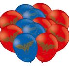 Balao imp. especial mulher maravilha 25un festcolor Balao imp. especial mulher maravilha 25un festcolor