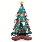 Balão inflável de alumínio para árvore de Natal 3D Design 60-120cm