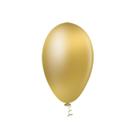 Balão Látex 7 Pera Metal Ouro 50 Un - Pic Pic