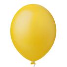 Balão Látex Amarelo - 9 Polegadas - 50 Unidades