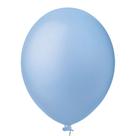Balão Látex Candy Azul Claro - 9 Polegadas - 50 Unidades