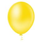 Balão Látex Redondo 8 Amarelo 50 Un - Pic Pic