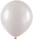 BALÃO LISO - ART-LATEX Nº 09 - METAL (EFEITO PEROLADO) - BRANCO - Pacote com 50 unidades