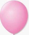 Balao Liso Basic 6,5 Rosa Claro (50 unidades) - São Roque
