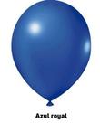 BALÃO LISO REDONDO - JOY Nº 05 - AZUL ROYAL - Pacote com 50 unidades - Balões Joy