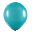 BALÃO LISO REDONDO - PIC PIC Nº 05 - AZUL PISCINA - Pacote com 50 unidades