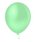 BALÃO LISO REDONDO - PIC PIC Nº 05 - VERDE BABY - Pacote com 50 unidades
