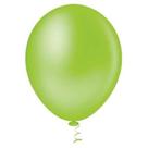 BALÃO LISO REDONDO - PIC PIC Nº 16 - VERDE LIMÃO - Pacote com 12 unidades