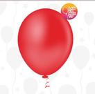 BALÃO LISO REDONDO - PIC PIC Nº 16 - VERMELHO - Pacote com 12 unidades BALÃO LISO REDONDO - PIC PIC Nº 16 - VERMELHO - Pacote com 12 unidades