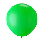 BALÃO LISO REDONDO - PIC PIC Nº16 - VERDE NEON - Pacote com 12 unidades