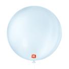 BALÃO LISO REDONDO - SÃO ROQUE Nº 05 - CANDY COLORS - AZUL - Pacote com 25 unidades