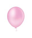 Balão Liso Rosa Baby 12" - 12 Unidades
