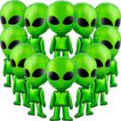 Balão Meooeck Alien, 12 peças, 80 cm, verde jumbo, para festa