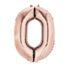 Balao Met Pratica 40cm Rose N0