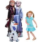 Balão Metalizado Amscan Anagram Frozen 2 Elsa & Anna Airwalkers 58cm
