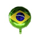 Balão Metalizado Bandeira Brasil Balão Metalizado Bandeira Brasil