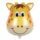 Balão Metalizado Cabeça de Girafa - 24 Polegadas