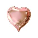 Balão Metalizado Coração Rose Gold - 5 Polegadas