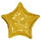 Balão Metalizado Estrela Hologlitter Ouro 18” (46cm)