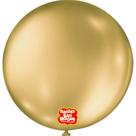 Balao Metalizado N.05 Redondo Ouro PCT.C/25 Balao Metalizado N.05 Redondo Ouro PCT.C/25