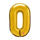 Balão Metalizado Números 28" 70cm - Dourado - 01 unidade - Balões São Roque Balão Metalizado Números 28" 70cm - Dourado - 01 unidade - Balões São Roque