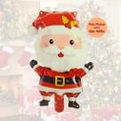 Balão Metalizado - Papai Noel - 21 cm x 40 cm - Animare - Valor Unitário Balão Metalizado - Papai Noel - 21 cm x 40 cm - Animare - Valor Unitário