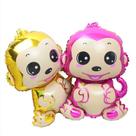 Balão Monkey King Gold Mylar 75x50cm 2 unidades