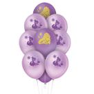 Balao N9 Tema Rapunzel Decoraçao Evento Festa Bexiga