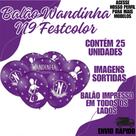 Balao N9 Tema Wandinha Lilas Decoraçao Evento Festa Bexiga
