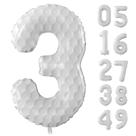 Balão Número JUANBUDONG 102cm Tema Esportivo de Golfe