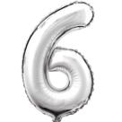 Balao numero metalizado bexiga festa aniversario 100 cm 1 mt