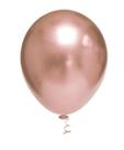 BALÃO PLATINO REDONDO - ROSÊ GOLD - PIC PIC Nº 05 - Pacote com 25 unidades
