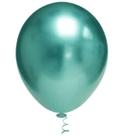 BALÃO PLATINO REDONDO - VERDE - PIC PIC Nº 09 - Pacote com 25 unidades