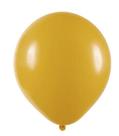 BALÃO REDONDO LISO- ART-LATEX Nº 09 - MOSTARDA - Pacote com 50 unidades BALÃO REDONDO LISO- ART-LATEX Nº 09 - MOSTARDA - Pacote com 50 unidades