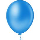 Balão Redondo N 50 Azul - Pacote com 50 Unidades