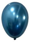 Balão São Roque Metalizado N9 C/25un Azul