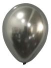 Balão São Roque Metalizado N9 C/25un Prata Balão São Roque Metalizado N9 C/25un Prata