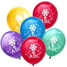 Balão Set Back to School ABC Lollipop Latex x10