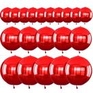 Balão TONIFUL 16 peças de papel alumínio redondo gigante 4D vermelho 10-22" Balão TONIFUL 16 peças de papel alumínio redondo gigante 4D vermelho 10-22"