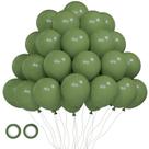 Balão Voircoloria Sage Green 12 polegadas 105 unidades com fitas Balão Voircoloria Sage Green 12 polegadas 105 unidades com fitas