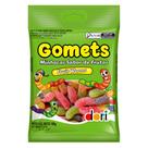 Balas Gomets Minhocas Sabor de Frutas 100g