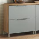Balcão 1 Porta 1 Gaveta Marquesa 80Cm 100% Mdf