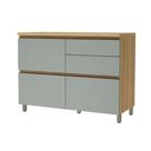 Balcão 1 Porta Basculante 4 Gavetas 120cm 100% MDF Rainha Balcão 1 Porta Basculante 4 Gavetas 120cm 100% MDF Rainha