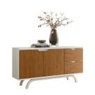 Balcão 2 Portas 2 Gavetas Com 150cm Rennes Off White - Ype - ÉdeCasaMóveis