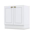 Balcão 2 Portas 80 cm Nova York Branco HP Henn