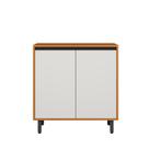 Balcão 2 Portas (Com Tampo) 80cm Ravena Freijo Uv Off Acetinado - SSX Multicoisas