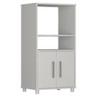 Balcão 2 Portas Para Cozinha B02 Branco Novam Branco Balcão 2 Portas Para Cozinha B02 Branco Novam Branco