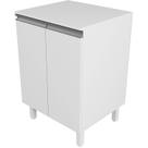 Balcão 60cm Com Tampo Para Cozinha E Lavanderia em MDF Entregue Montado Gabinete Multiuso Para Área De Serviço Ou Banheiro Balcão Modulado