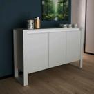 Balcão Aparador 136cm com 3 Portas e 1 Prateleira ME4147 Tecnomobili